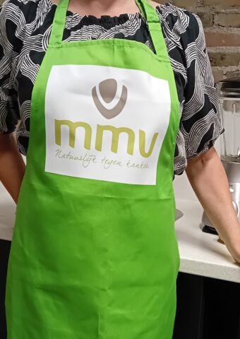 Keukenschort met MMV logo 2