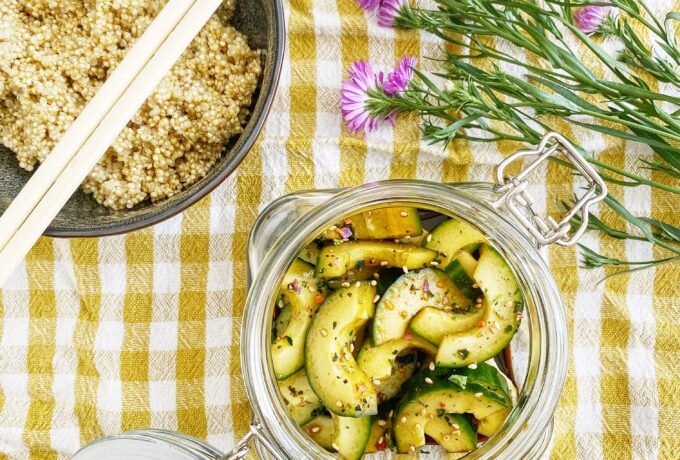 Oosterse komkommersalade 3