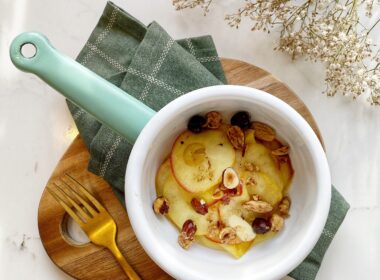 Warm appeltje met notencrunch 7