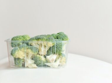 broccoli in plastic