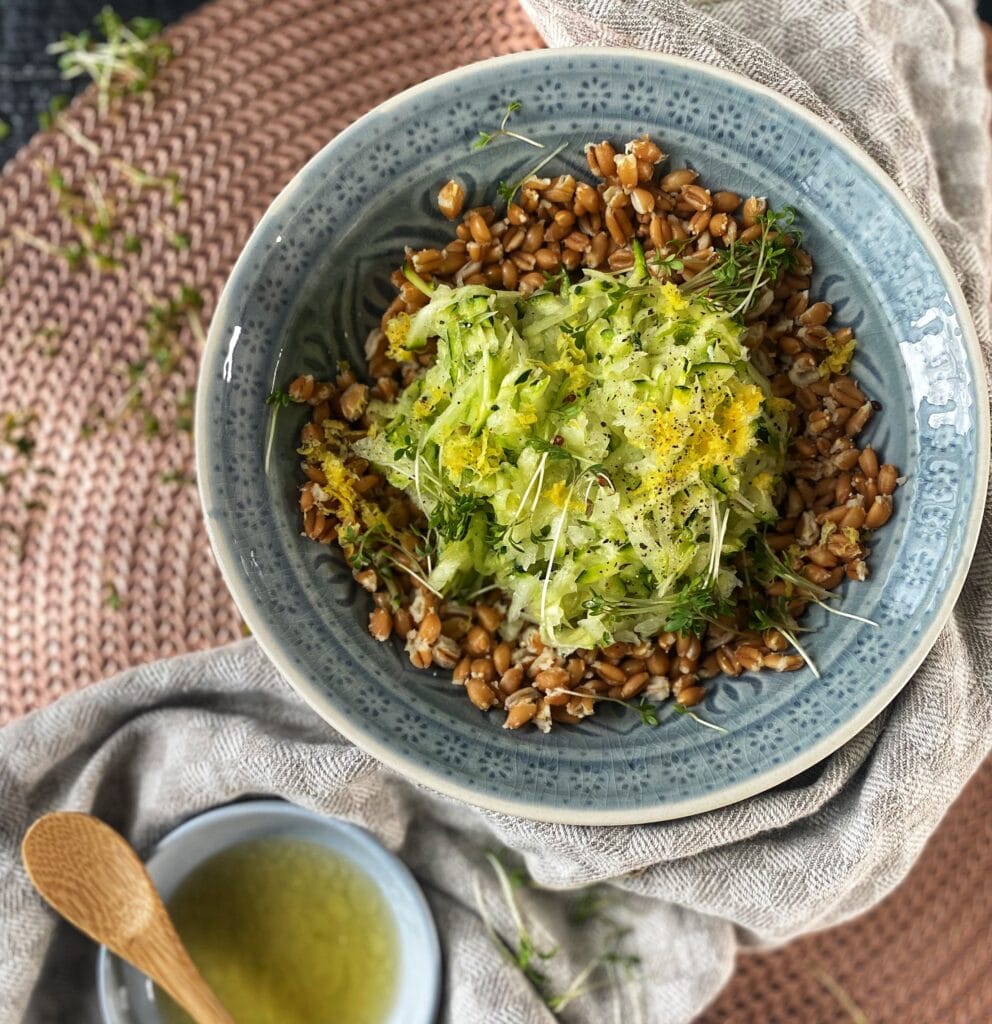 Courgettesalade 3