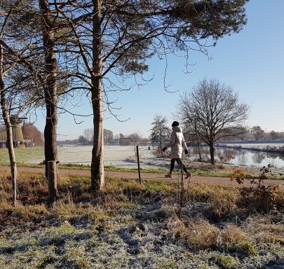 Foto wandelen vierkatn