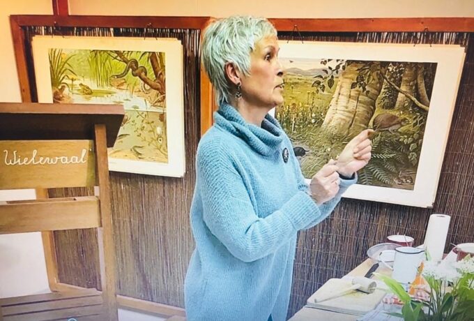 Voor het eerst weer een lezing! 12