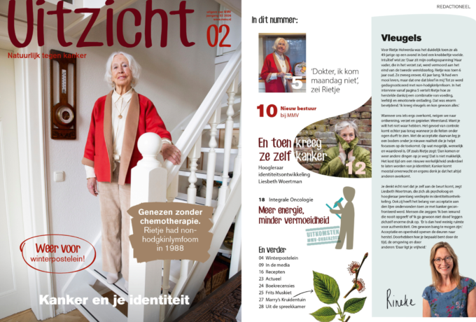 Genezen van non-hodgkinlymfoom zonder chemotherapie. Het verhaal van Rietje 3