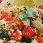 Quinoa met groenten en cashewnoten 5