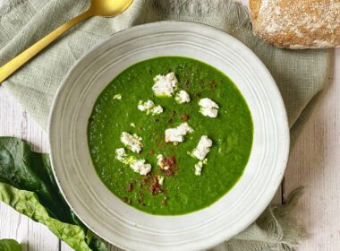 Spinazie gazpacho met geitenkaas 4