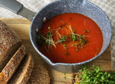 Tomatensoep met bleekselderij 6