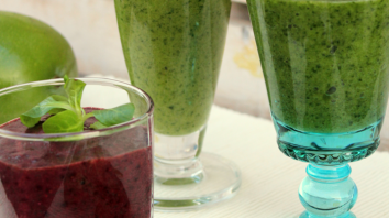 Diverse groene smoothies 9