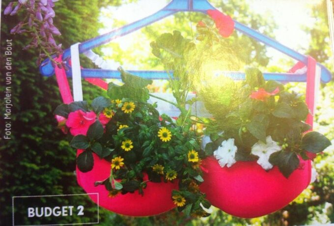 BH met bloemen