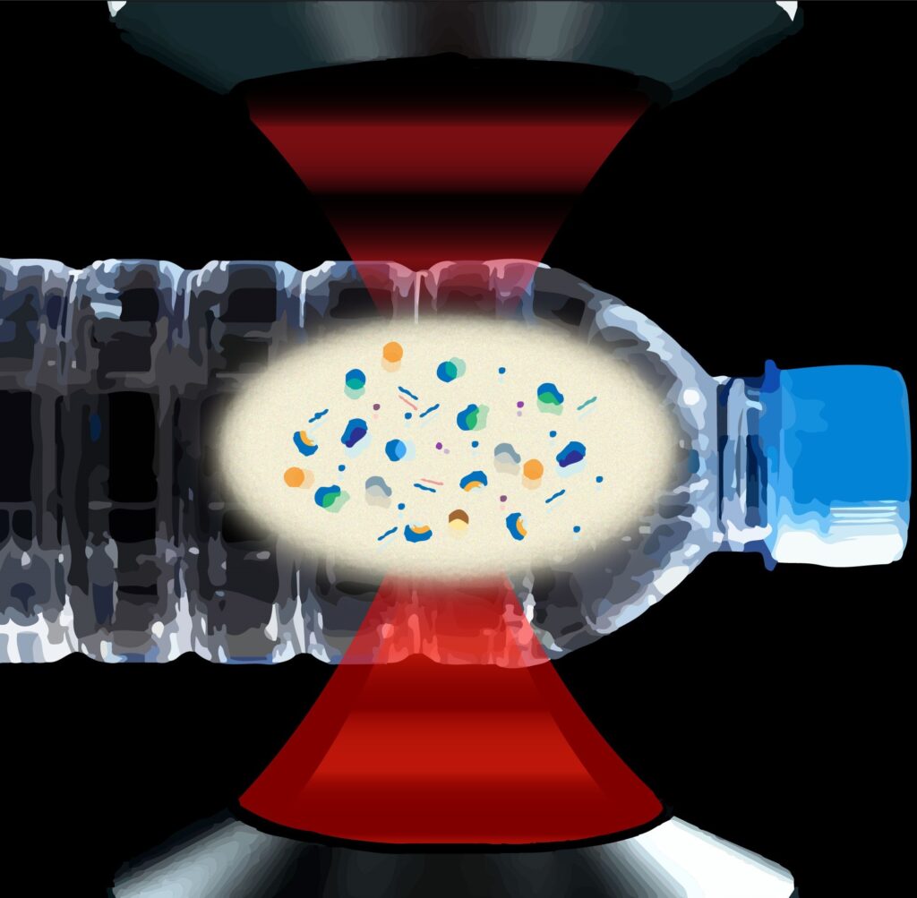 Meer dan 100.000 nanoplastics per liter gebotteld water 3