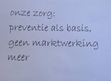 Petitie voor preventie, tegen marktwerking 10