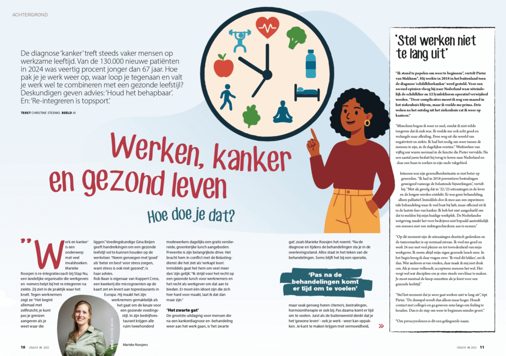 Special in Uitzicht over werk, voeding en kanker 3