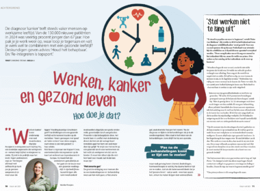 Special in Uitzicht over werk, voeding en kanker 4
