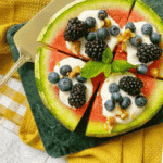 Watermeloen 'pizza' 4